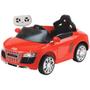 Imagem de Carro Eletrico com Controle Biemme Car One Audi AD 6V Red