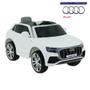 Imagem de Carro Elétrico Infantil Audi Q8 Branco com Controle 12v Belfix