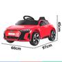 Imagem de Carro Elétrico Infantil Com Controle Criança Até 25Kg Bluetooth Luz Som USB Musica 6V Audi Etron GT