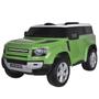 Imagem de Carro Elétrico Infantil Controle Criança Até 30Kg Bluetooth USB MP3 5km/h Land Rover Defender Verde
