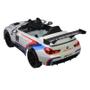 Imagem de Carro Elétrico Infantil Esportivo Bmw M6 Gt3 12V Branco