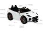 Imagem de Carro Elétrico Infantil Jaguar Branco Bandeirante