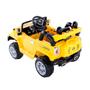 Imagem de Carro Eletrico Infantil Jipe Trilha 12V Com Controle Remoto Amarelo