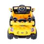 Imagem de Carro Eletrico Infantil Jipe Trilha 12V Com Controle Remoto Amarelo