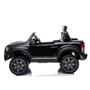 Imagem de Carro eletrico infantil mini caminhonete eletrica ford raptor licenciada preta 24v com luz e som