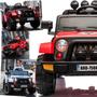 Imagem de Carro Eletrico Jeep Fulltime 4WD Off Road Vermelho 12V Controle