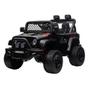 Imagem de Carro Elétrico Jipe Off Road 12V Com Controle Remoto Preto