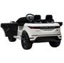 Imagem de Carro eletrico land rover evoque branco 12v - importway
