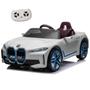 Imagem de Carro Eletrico Zippy Toys BMW i4 Gran Coupe 12V Controle Branco