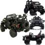 Imagem de Carro Eletrico Zippy Toys Jeep Off Road Hot Racing CR 12V Preto