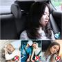 Imagem de carro encosto de cabeça travesseiro almofada de espuma memória assento de carro cabeça lateral sono suporte telescópico