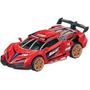 Imagem de Carro Fricção Vermelho Racer Game 18cm com Luz e Som DM Toys