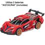 Imagem de Carro Fricção Vermelho Racer Game 18cm com Luz e Som DM Toys
