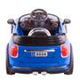 Imagem de Carro Infantil Eletrico Conversivel 6V Com Controle Remoto Azul