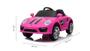 Imagem de Carro Infantil Eletrico Porsche Rosa Luz Som E Controle Mini