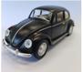 Imagem de Carro Miniatura Metal Fusca Preto 1967 1:32 Action Som e Luz