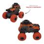 Imagem de Carro Monster Infantil Off Road Controle Remoto Laranja