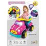 Imagem de Carro Pedal Com Empurrador Sport Car Rosa Maral 3149