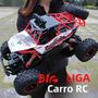 Imagem de Carro RC 4WD 1:12/1:16 com Luzes LED - Controle Remoto 24G - Brinquedo para Meninos