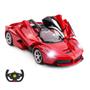 Imagem de Carro RC RASTAR Ferrari LaFerrari, escala 1/14 para meninos e crianças, vermelho