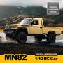 Imagem de Carro RC Retro 1:12 com Iluminação LED - Modelo 4WD Simulado em Tamanho Real