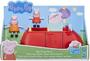 Imagem de Carro Vermelho da Peppa Pig e a sua Familia Hasbro F2184