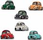 Imagem de Carros Fuscas Kit 2 Baleiros 6 Displays de Mesa