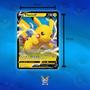 Imagem de Carta Pokémon Jumbo Grande Pikachu V Promo Original Copag