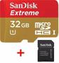 Imagem de Cartão 32gb Memoria MicroSd 4k Sandisk Classe 10 Extreme