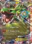 Imagem de Cartão colecionável Pokémon Rayquaza-EX XY Black Star Promos