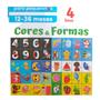 Imagem de Cartão de Aprendizagem Montessori Brinquedos Educativos Para Criança Número Forma Cor Figuras Com Onomatopeia