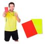 Imagem de Cartão De Árbitro Juiz De Futebol Amarelo E Vermelho