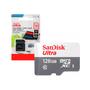 Imagem de Cartão de Memoria 128gb Micro Sd Cl10 100mb/s Ultra SDSQUNR-128G-GN3MA Sandisk