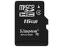 Imagem de Cartão de Memória 16GB Micro SDHC Classe 4 - com Adaptador Kingston SDC4/16GB