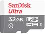 Imagem de Cartão de Memória 32GB Micro SD SanDisk 10 - com Adaptador SD Ultra