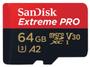 Imagem de Cartão de Memória 64gb Micro Sd Extreme Pro 170mbs Sandisk (Drones, Câmeras de Ação)