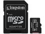 Imagem de Cartão de Memória 64GB Micro SD Kingston 10 com Adaptador SD Canvas Select Plus SDCS2