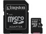Imagem de Cartão de Memória 64GB Micro SD Kingston Classe 10