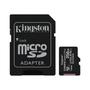 Imagem de Cartao de Memoria Kingston C10 SDCS2 - 256GB - Micro SD com Adaptador - 100MB/s