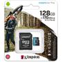 Imagem de Cartao de Memoria Kingston Canvas Go Plus SDCG3/128GB - 128GB - Micro SD com Adaptador - 170MB/s