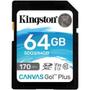 Imagem de Cartão De Memória Kingston Sd Xc 64Gb Uhs-I 170Mb/S