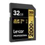 Imagem de Cartão De Memória Lexar 32Gb Cartão Sd Professional 300Mbs