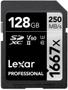 Imagem de Cartão de memória Lexar Professional 1667x 128GB SDXC UHS-II