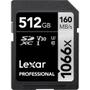 Imagem de Cartão De Memória Lexar Sd Xc 512Gb Uhs-I 1066X V30 160Mb/S