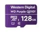 Imagem de Cartão De Memória Micro SD 128GB Para Segurança Eletrônica Western Digital Purple 64TBW WD 4600164