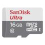 Imagem de Cartão de Memória Micro SD 16GB 80mb/s Ultra Classe 10 SD - Sandisk 