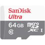 Imagem de Cartão de Memória Micro SD 64GB Sandisk ULTRA CLASSE 10