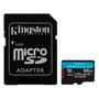 Imagem de Cartao de Memoria Micro SD Kingston Canvas Go Plus 64GB / U3 / 170MBS - (SDCG3/64GB)