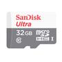 Imagem de Cartão de Memória Micro SD Sandisk 32GB, Classe 10, C/Adaptador - SDSQUNS-032G-CN3MA