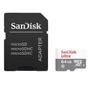 Imagem de Cartão de Memória Micro SD Sandisk 64GB, Ultra, Classe 10, C/Adaptador - SDSQUNR-064G-GN3MA